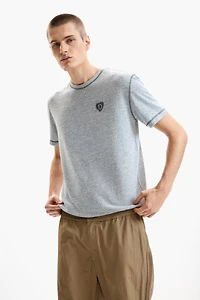 Desigual Men's Long mixed-fabric trousers