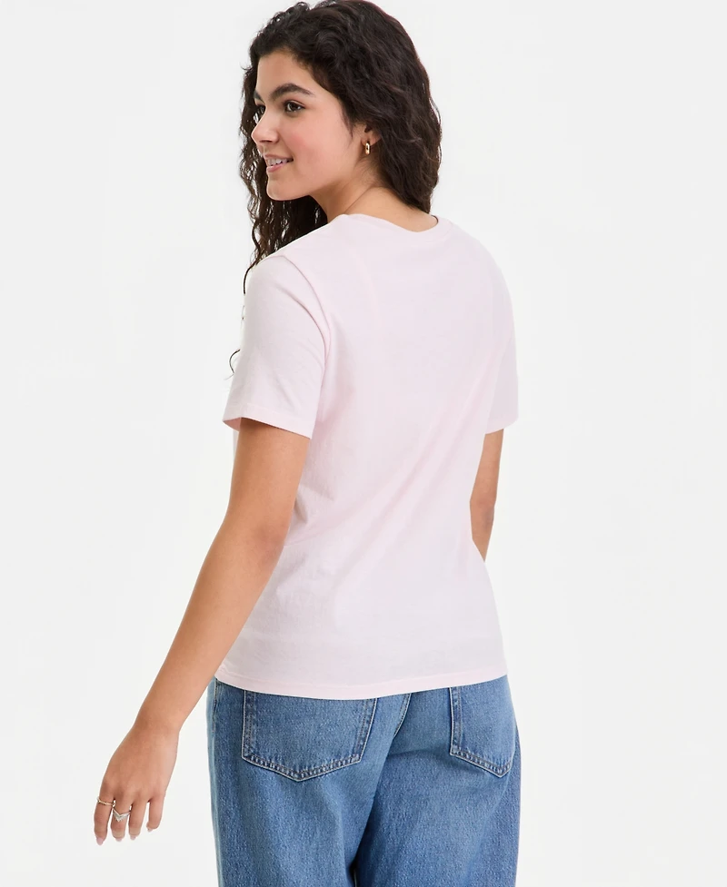Coca-Cola Juniors' Diet Coke Bow Graphic-Print Tee