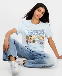 Peanuts Juniors' Friends Graphic-Print Crewneck Tee