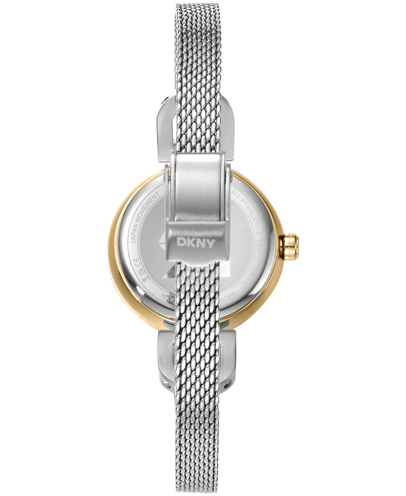 Dkny Women's Milanese Quartz Two-Tone Stainless Steel Bracelet Watch 26mm
