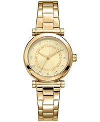 Dkny Women's Essentials Quartz Gold-Tone Stainless Steel Bracelet Watch 28mm