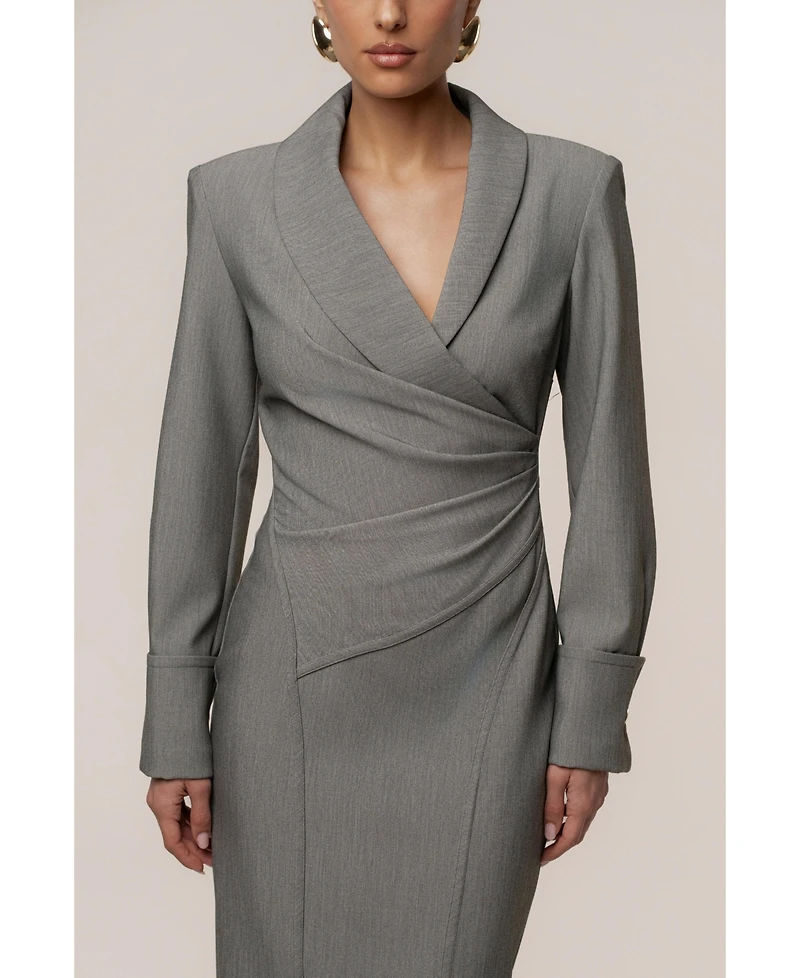 Jluxlabel Women's Manifest Blazer Midi Dress