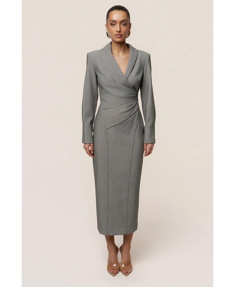 Jluxlabel Women's Manifest Blazer Midi Dress