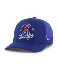 '47 Brand Men's Royal Chicago Cubs Pitstop Trucker Adjustable Hat