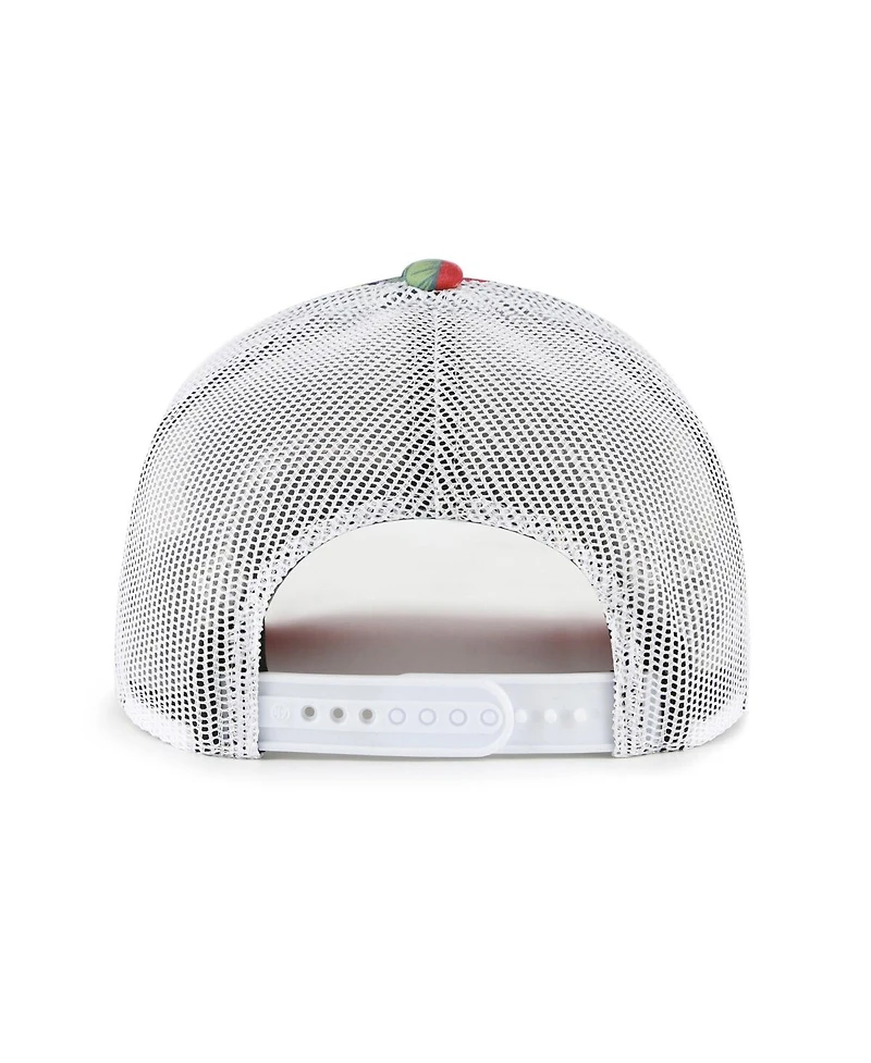 '47 Brand Men's Navy Atlanta Braves Tei Beachside Adjustable Trucker Hat