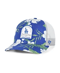 '47 Brand Men's Royal Los Angeles Dodgers Tei Beachside Adjustable Trucker Hat
