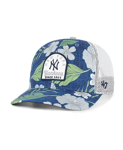 '47 Brand Men's Navy New York Yankees Tei Beachside Adjustable Trucker Hat