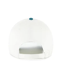 '47 Brand Men's White/Teal Seattle Mariners Contemporary Tonal Clean Up Adjustable Hat