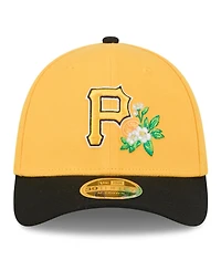 New Era Men's Gold/Black Pittsburgh Pirates 2026 Spring Training M-Crown 39THIRTY Flex Hat