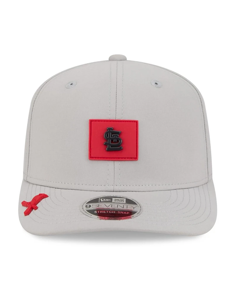 New Era Men's Gray St. Louis Cardinals 2026 Clubhouse 9SEVENTY Adjustable Hat