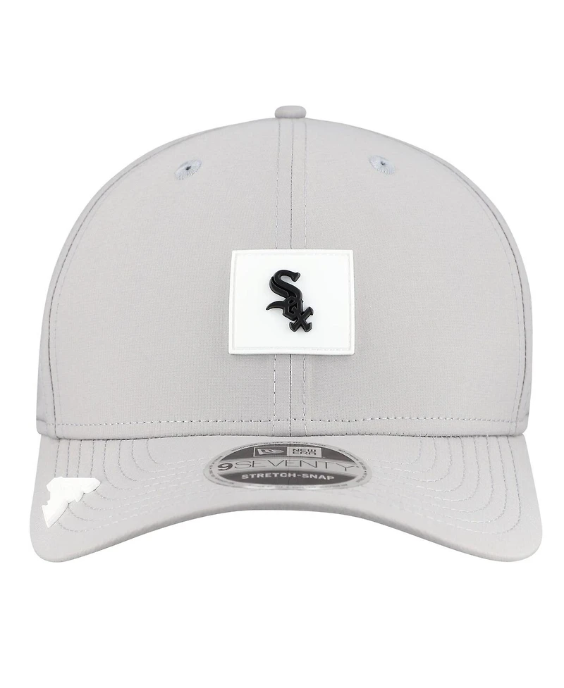 New Era Men's Gray Chicago White Sox 2026 Clubhouse 9SEVENTY Adjustable Hat