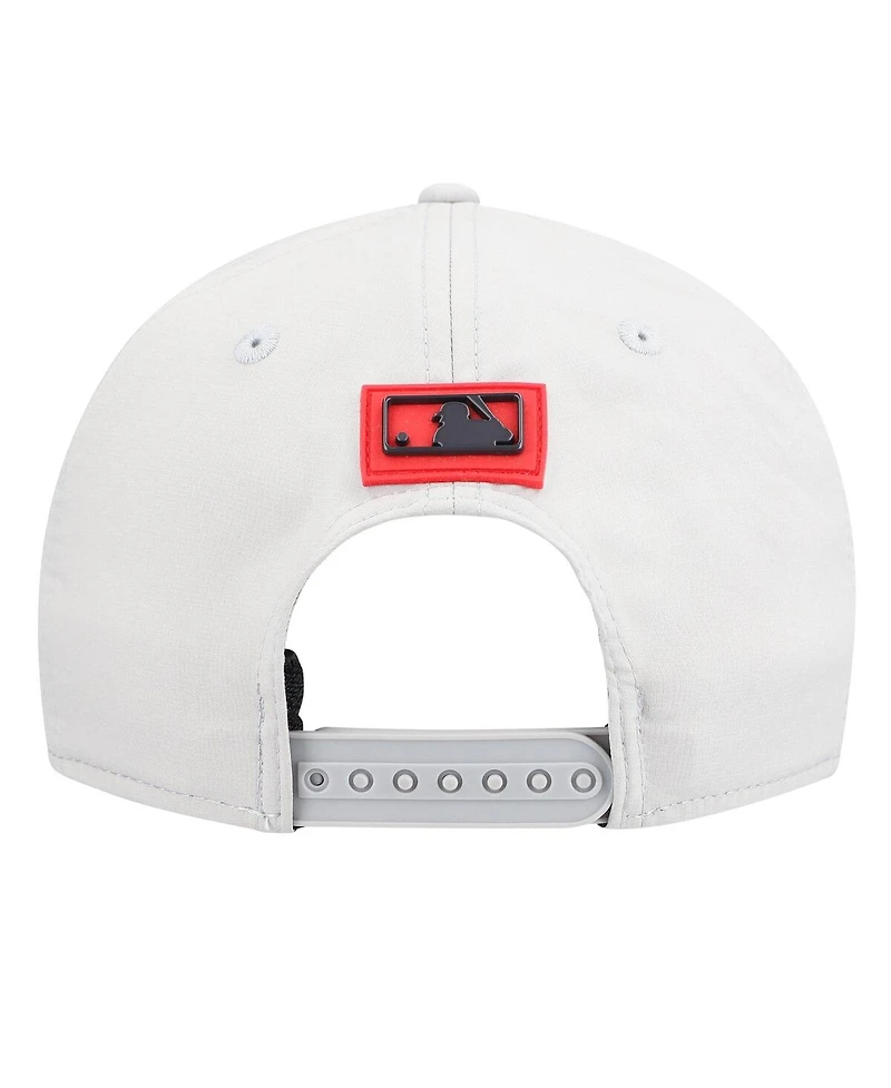 New Era Men's Gray Boston Red Sox 2026 Clubhouse 9SEVENTY Adjustable Hat