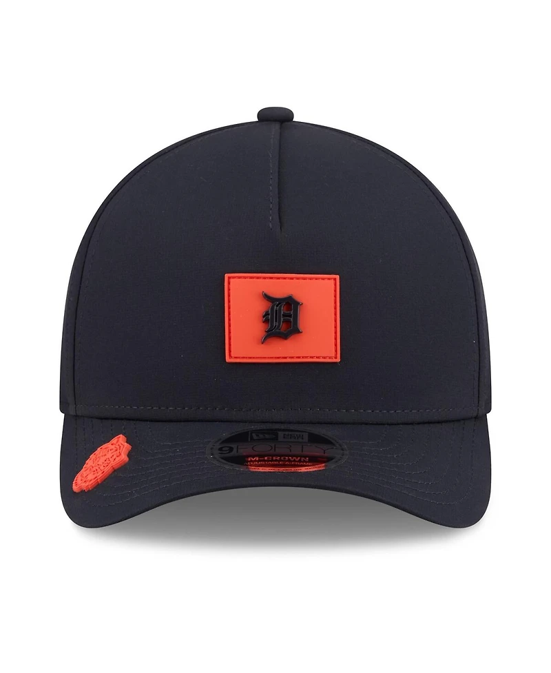 New Era Men's Navy Detroit Tigers 2026 Clubhouse 9FORTY A-Frame Adjustable Hat