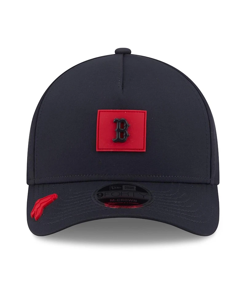 New Era Men's Navy Boston Red Sox 2026 Clubhouse 9FORTY A-Frame Adjustable Hat