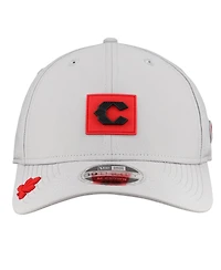 New Era Men's Gray Cincinnati Reds 2026 Clubhouse Alternate 39THIRTY Flex Hat