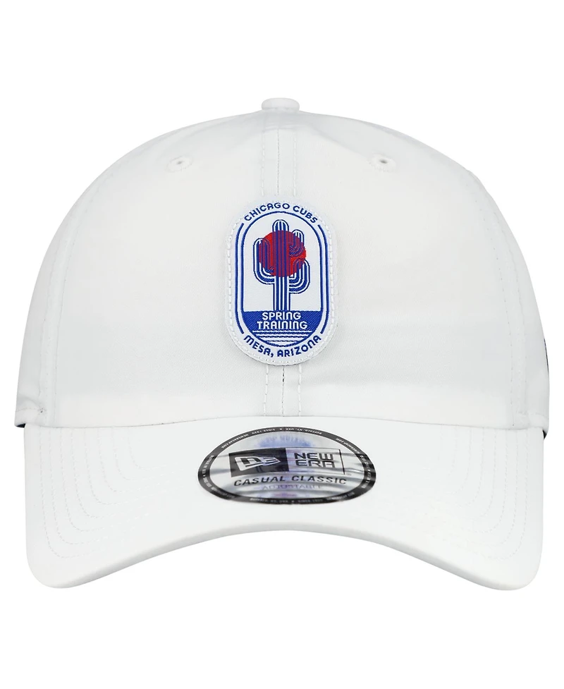 New Era Men's White Chicago Cubs 2026 Spring Training Fan Pack Icon Casual Classic Adjustable Hat