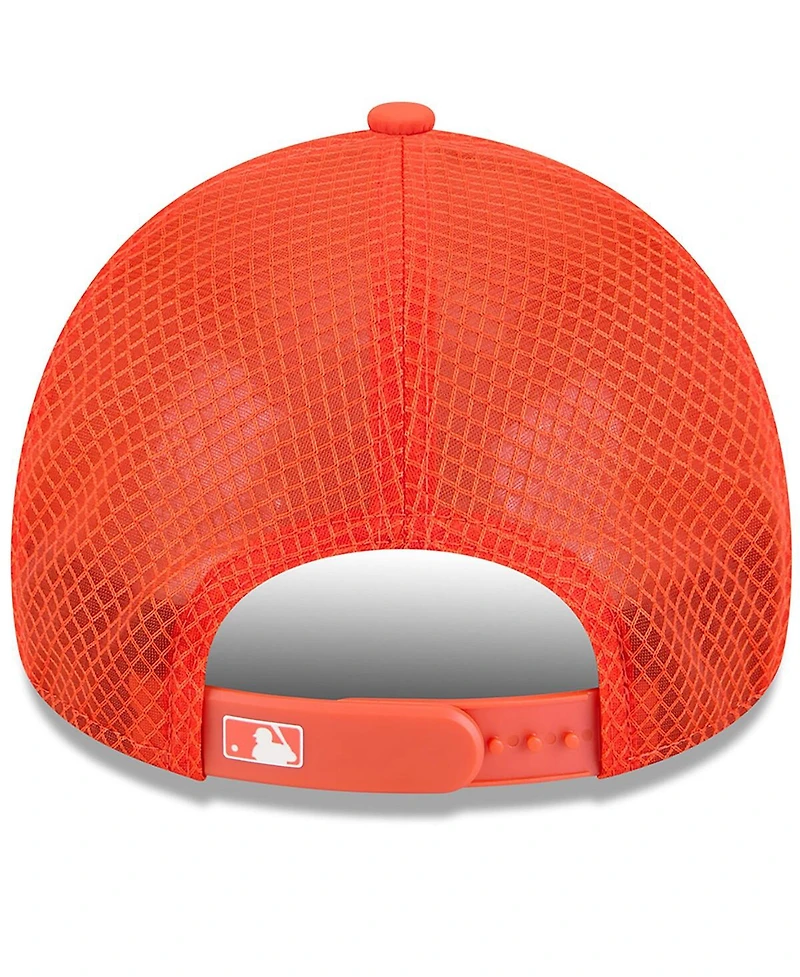 New Era Men's Orange Baltimore Orioles 2026 Batting Practice Alternate Apex 9FORTY Adjustable Hat