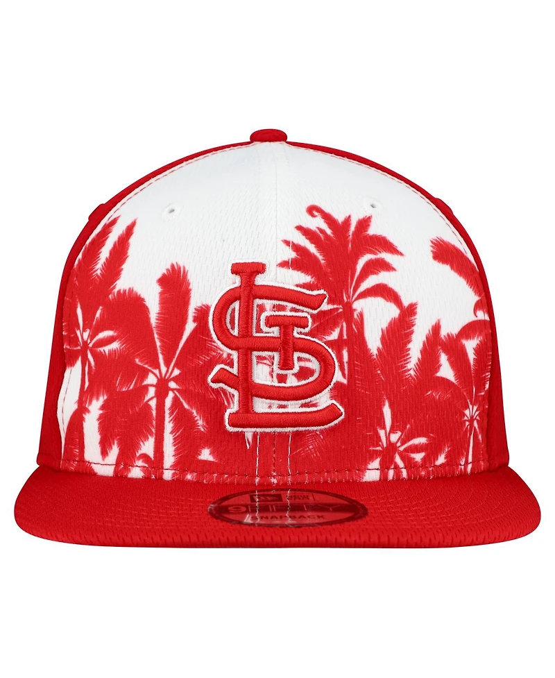 New Era Men's Red St. Louis Cardinals 2026 Spring Training Fan Pack Grow 9FIFTY Snapback Hat