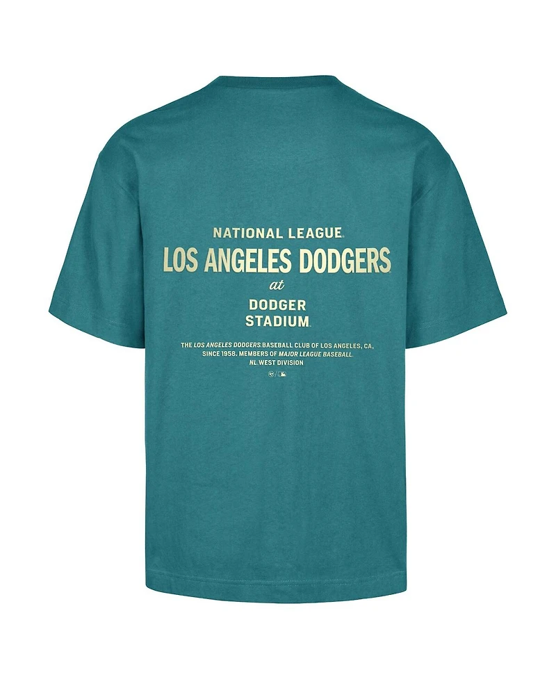 '47 Brand Men's Hunter Green Los Angeles Dodgers Leon Foundation T-Shirt