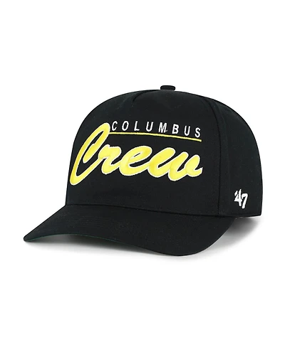 '47 Brand Men's Black Columbus Crew Brushmark Hitch Adjustable Hat