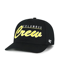 '47 Brand Men's Black Columbus Crew Brushmark Hitch Adjustable Hat