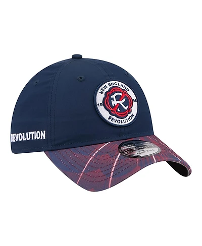 New Era Men's Navy New England Revolution 2026 Jersey Hook 9TWENTY Adjustable Hat