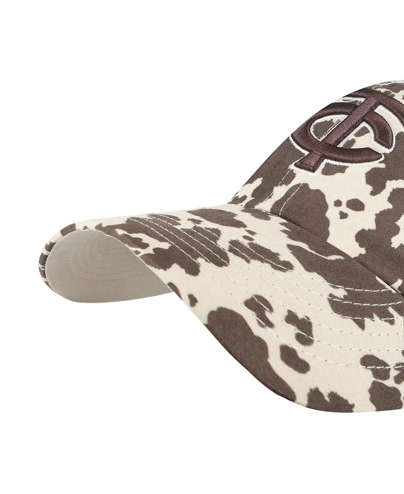 '47 Brand Women's Natural Minnesota Twins Bessie Clean Up Adjustable Hat