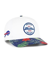 '47 Brand Men's White/Royal Buffalo Bills Beach Side Hitch Adjustable Hat