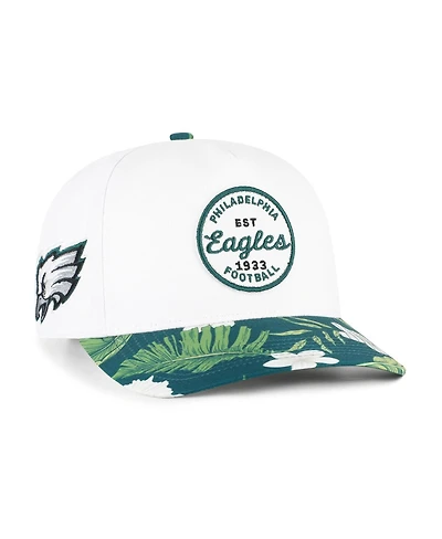 '47 Brand Men's White/Midnight Green Philadelphia Eagles Beach Side Hitch Adjustable Hat