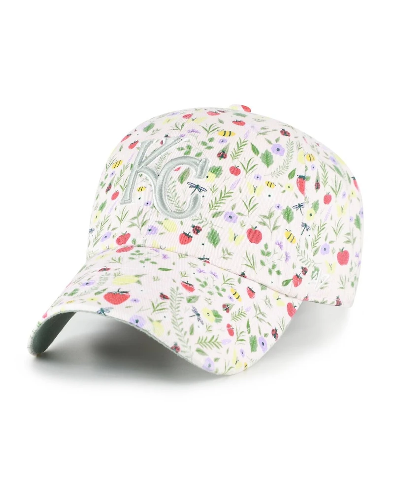 '47 Brand Big Girls Light Pink Kansas City Royals Posey Clean Up Adjustable Hat