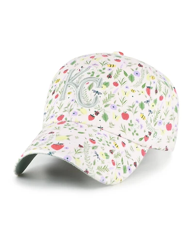 '47 Brand Big Girls Light Pink Kansas City Royals Posey Clean Up Adjustable Hat