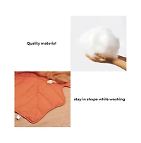 FunnyFuzzy Leaf Shape Pet Blanket