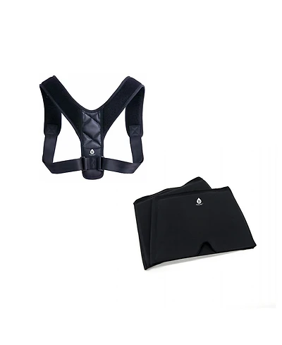 Pursonic Ultimate Wellness Bundle Brace Posture Corrector and Migraine Relief Cap