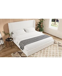 Streamdale Furniture King Boucle Cloud Bed Frame
