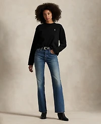 Polo Ralph Lauren Women's Crewneck Long-Sleeve T-Shirt