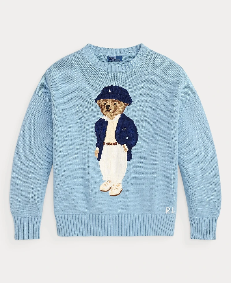 Polo Ralph Lauren Women's Bear Oversized Crewneck Sweater