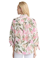 Jones New York Women's Collared Long-Sleeve Shirt