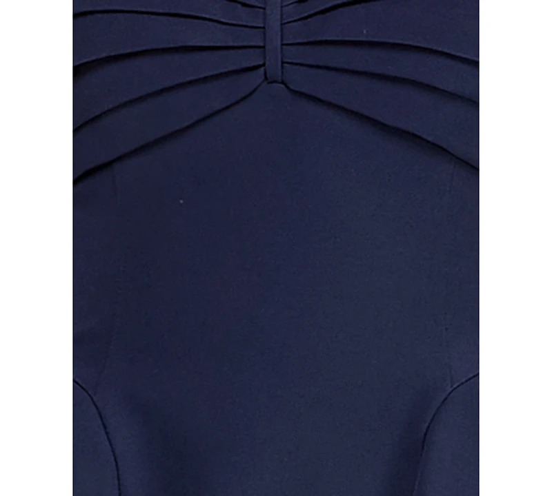 City Studios Juniors' Strapless Pleated Fit and Flare Mini Dress