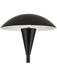 John Timberland Mushroom High Mid Century Modern 8-Piece Outdoor Landscape Lighting Set Porch House Led Bulb Metal Shade