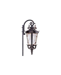 John Timberland Casa Marseille High Traditional Outdoor Landscape Path Lights Porch Set of 2 Led Bulb Bronze Finish