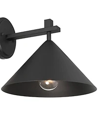 John Timberland Apex 9 High Modern Outdoor Wall Light Fixture Mount Porch House Dark Sky Textured Finish Metal