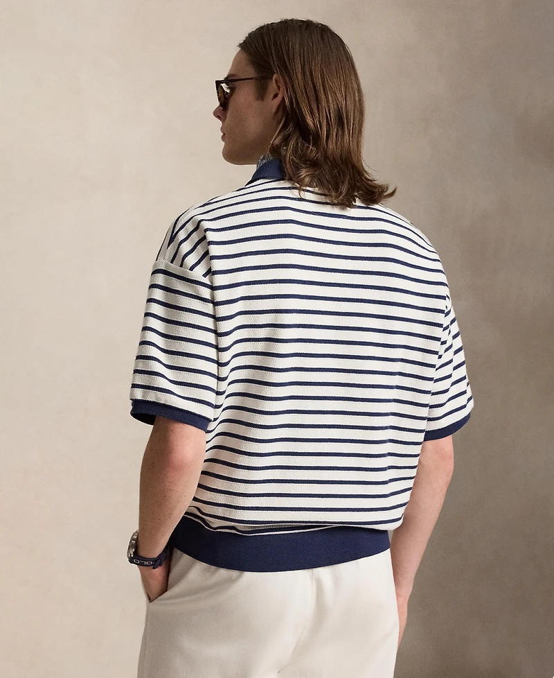 Polo Ralph Lauren Relaxed-Fit Striped Textured Shirt