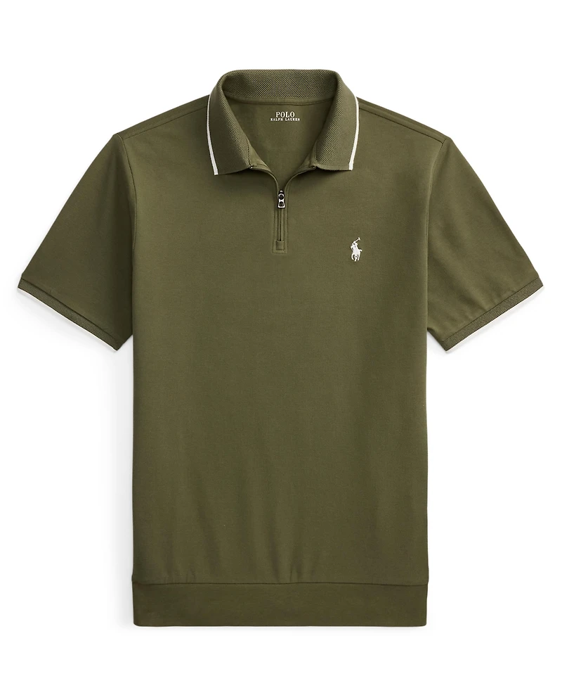Polo Ralph Lauren Men's Classic-Fit Stretch Mesh Zip Shirt