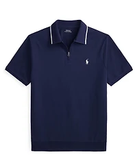 Polo Ralph Lauren Men's Classic-Fit Stretch Mesh Zip Shirt