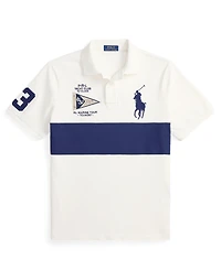Polo Ralph Lauren Men's Custom Slim-Fit Big Pony Mesh Shirt