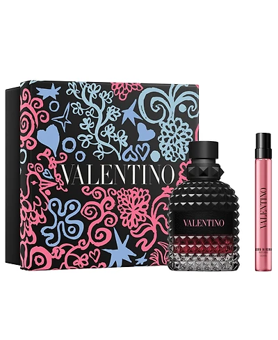 Valentino 2-Pc. Uomo Born In Roma Intense Eau de Parfum Father's Day Fragrance Gift Set with Travel Spray