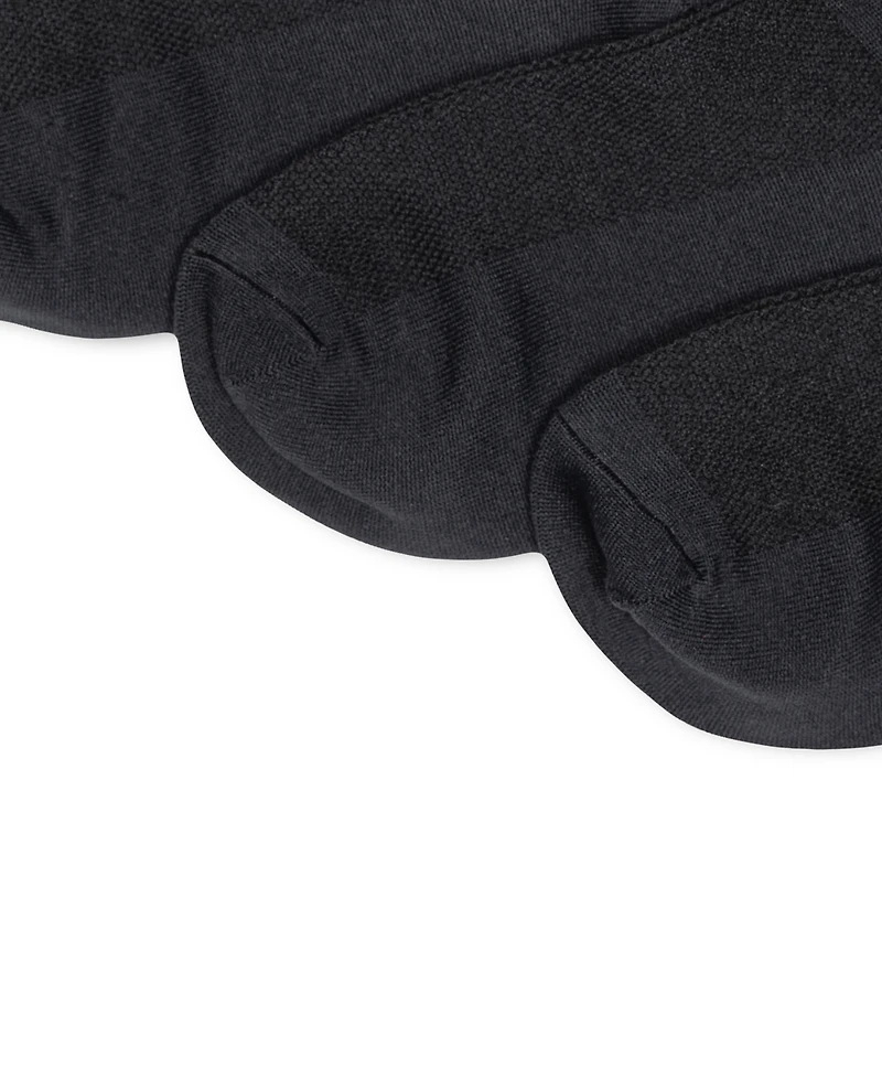Lauren Ralph Women's Double Tab No Show Socks, 3-Pack