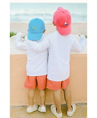Bits & Bows Little/Big Boys Sailboat Baseball Hat