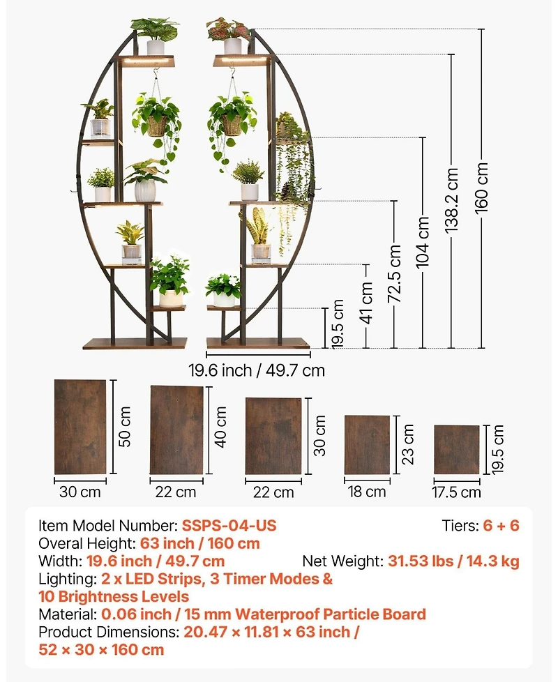 Sugfit 3-Tier Kids Bookshelf and Toy Storage Organizer with Sling Book Rack for Toddler