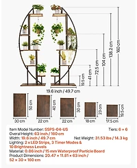 Sugfit 3-Tier Kids Bookshelf and Toy Storage Organizer with Sling Book Rack for Toddler